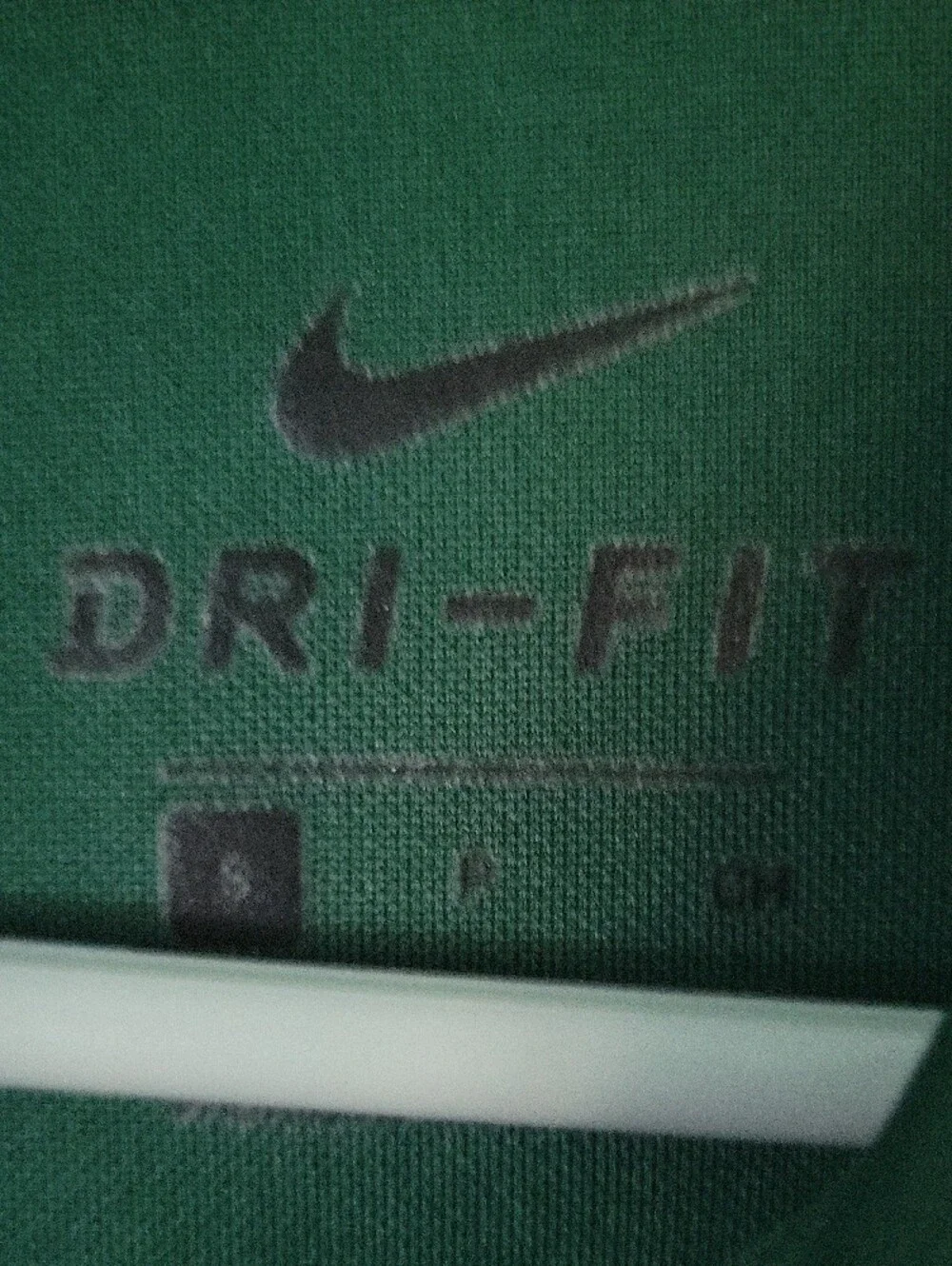 Nike Green Polo with Orange Men S Golf Logo